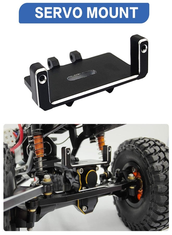 Raflot RC Servo Mount Bracket Mini Servo Arm and Steering Links for ES08MA II Servo Upgrade Parts for Axial SCX24 RC Car Crawler - Image 5